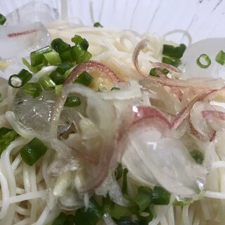 レッドオニオンのサッパリ素麺(^○^)
